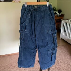 BDG Baggy Wide Leg Cargo Jeans Size Small 26